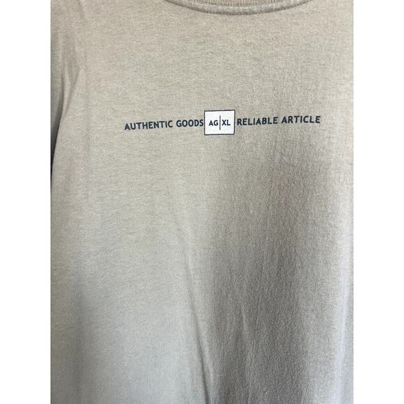 PFD men's size 2XL tan crewneck short sleeve T-shirt - Picture 3 of 4